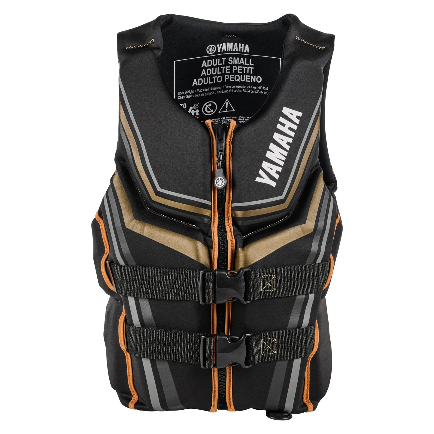 Yamaha Men's Neoprene Two-Buckle PFD Life Jacket Vest