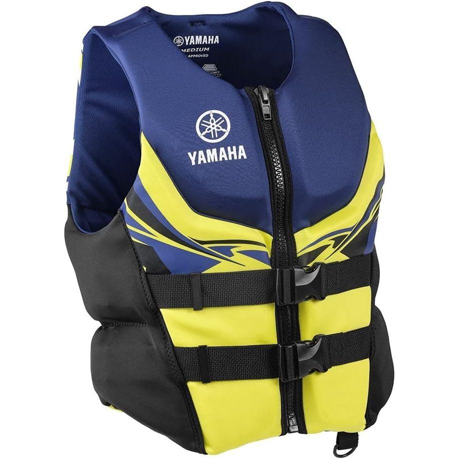 Yamaha Men's Neoprene Two-Buckle PFD Life Jacket Vest