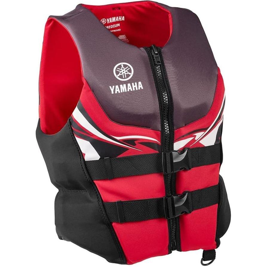 Yamaha Men's Neoprene Two-Buckle PFD Life Jacket Vest