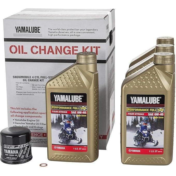 Yamaha Apex / Attak / RX-1 / RX Warrior Full-Synthetic Oil Change Kit