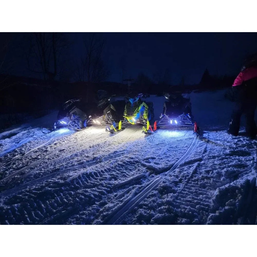 LJE WhiteOut LED Safety Light for 2015+ Polaris Axys/Matryx chassis - LJE-WHTOUT-POL-10