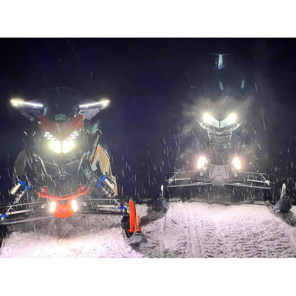 LJE WhiteOut LED Safety Light for 2015+ Polaris Axys/Matryx chassis - LJE-WHTOUT-POL-10