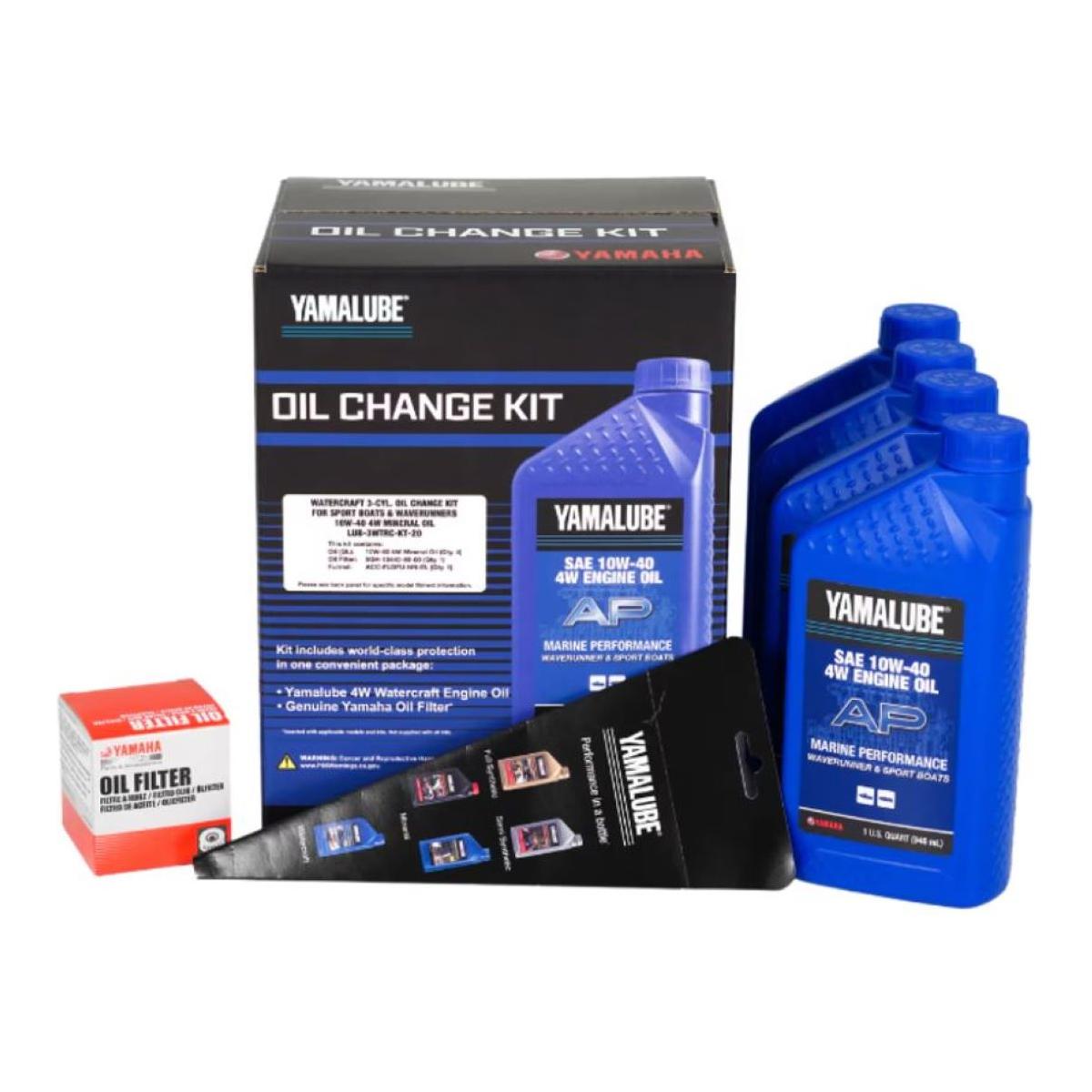 Yamaha 2016-2025 VX Deluxe/Cruiser/Sport with TR-1 (1049CC) Oil Change Kit