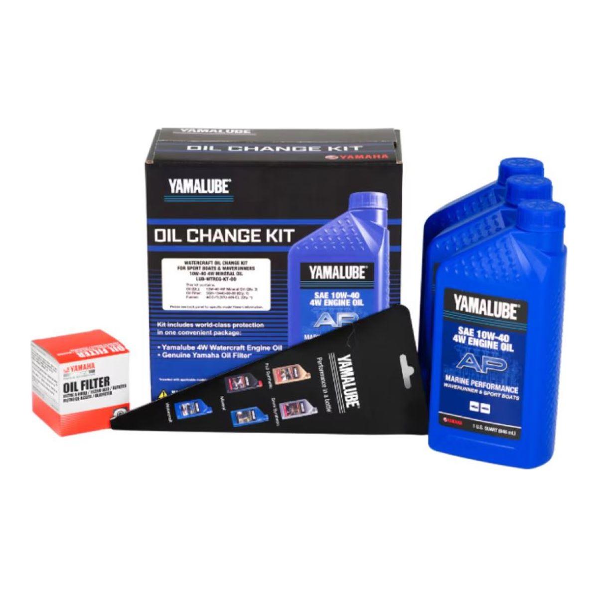 Yamaha OEM 2005-2015 VX Deluxe / Cruiser / Sport with MR-1 (1052cc) Waverunner Oil Change Kit
