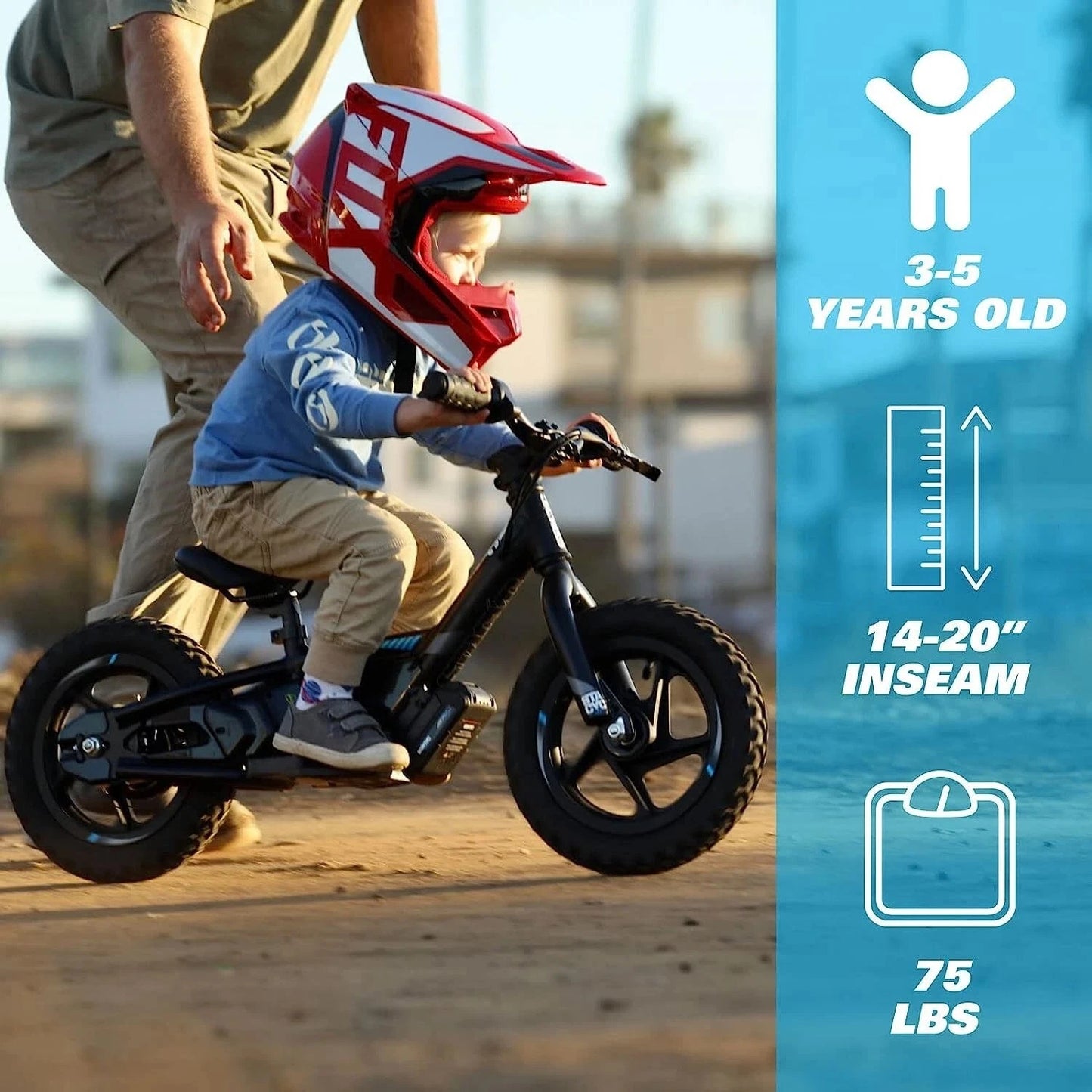 STACYC 12 eDrive - 12" Electric Kids Balance Bike / Stability Cycle