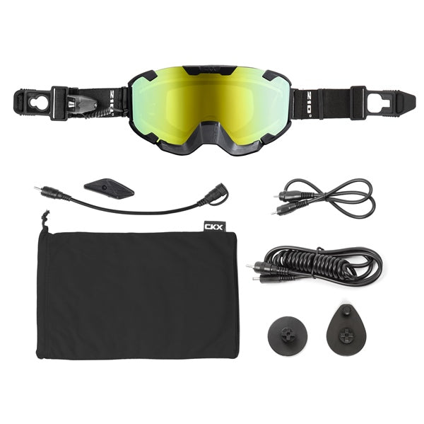 CKX Insulated Electric 210° Goggles for Trail