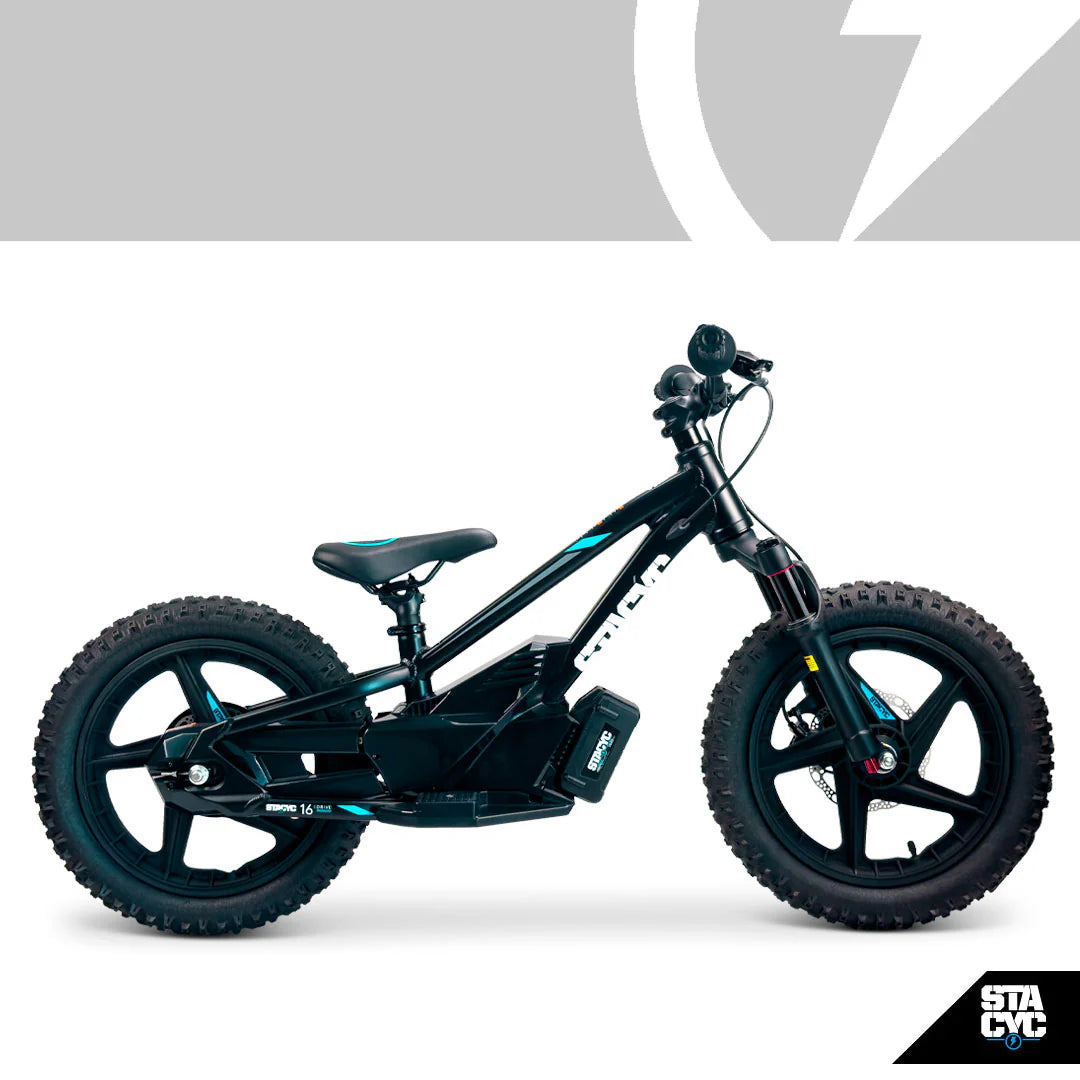 STACYC 16 eDRIVE ELITE 36V 16" Electric Balance Bike for Kids Ages 6-8 Years Old