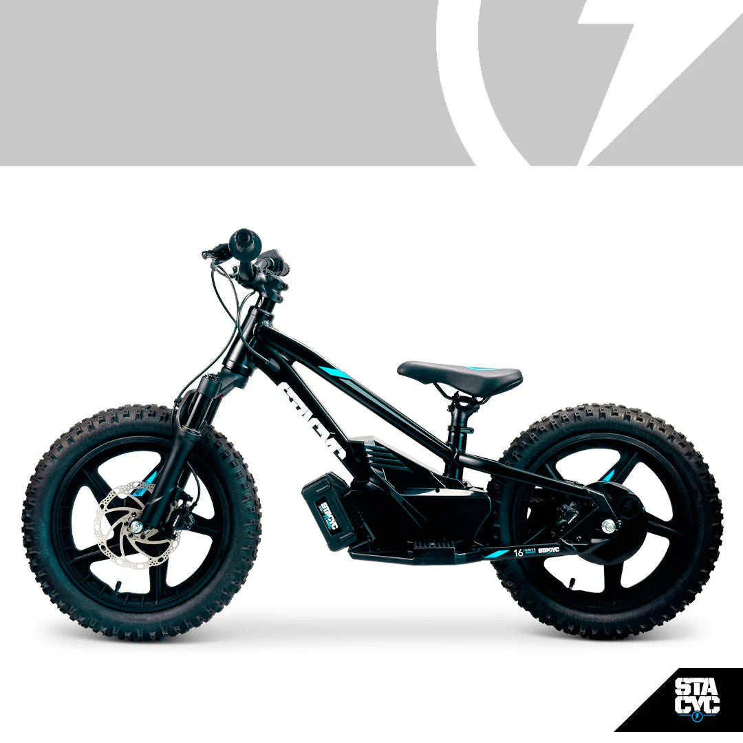 STACYC 16 eDRIVE ELITE 36V 16" Electric Balance Bike for Kids Ages 6-8 Years Old