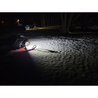 LJE WhiteOut LED Safety Light for 2017+ Ski-Doo Gen 4 2-Stroke - LJE-WHTOUT-DOO-GEN4-10