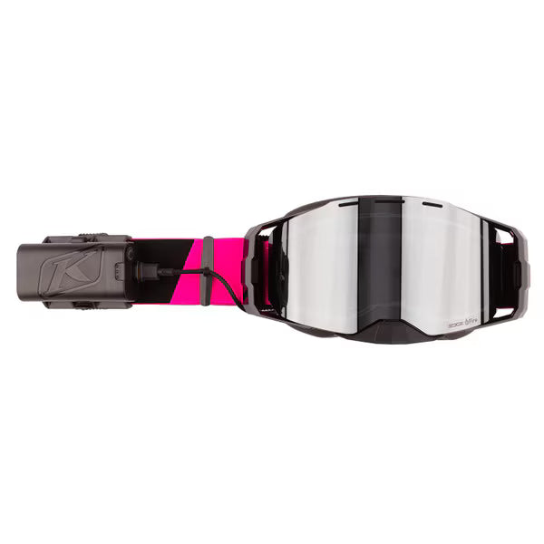 Slope Pink Glo (Dark Smoke Silver Mirror)