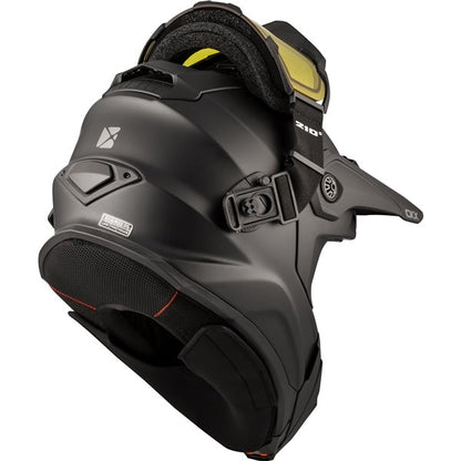 CKX Titan Matte Black Original Helmet - Trail and Backcountry - Included 210° Goggles