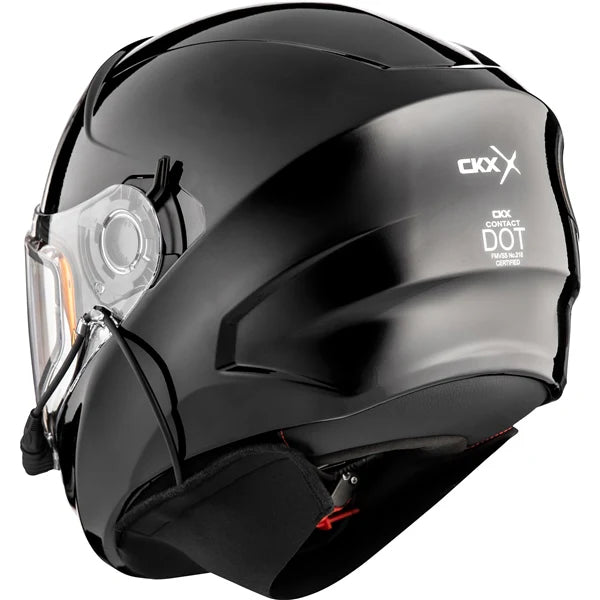 CKX Contact Free-Face Helmet w/ Electric Shield