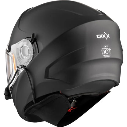 CKX Contact Free-Face Helmet w/ Electric Shield
