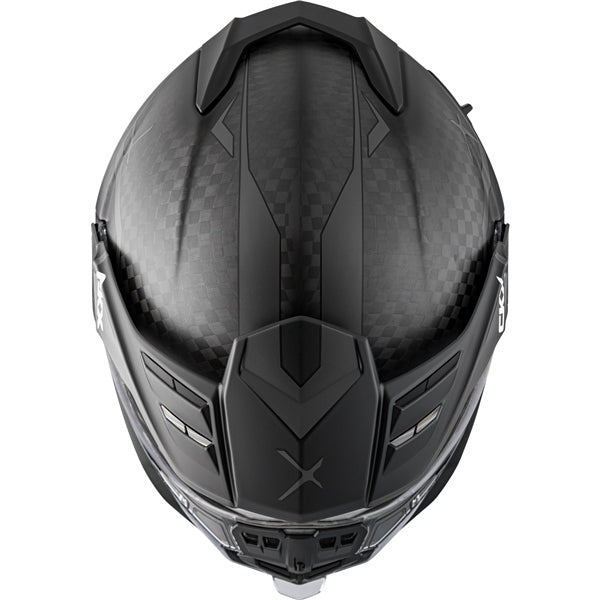 CKX Mission AMS Carbon Fury Snowmobile Helmet w/ Electric Shield