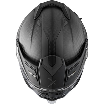 CKX Mission AMS Carbon Fury Snowmobile Helmet w/ Electric Shield