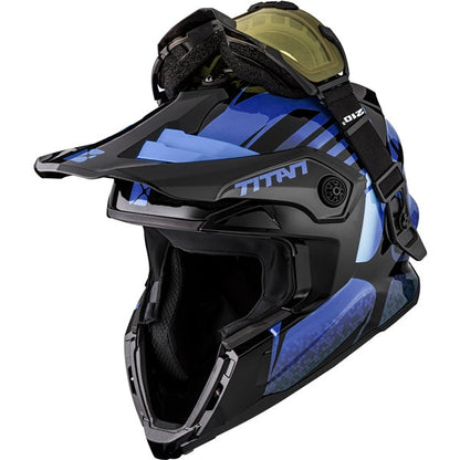 CKX Titan Avid Original Helmet - Trail and Backcountry - Included 210° Goggles