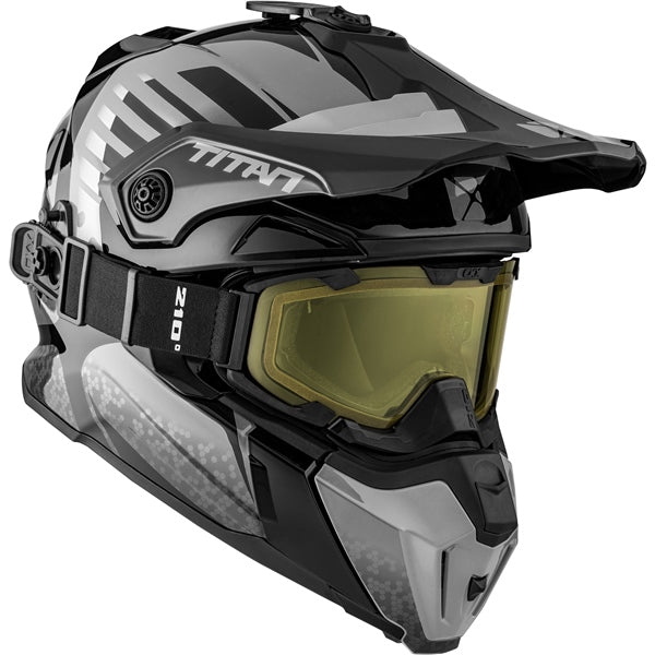 CKX Titan Avid Original Helmet - Trail and Backcountry - Included 210° Goggles