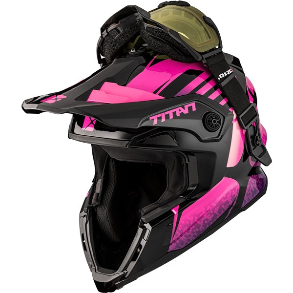 CKX Titan Avid Original Helmet - Trail and Backcountry - Included 210° Goggles