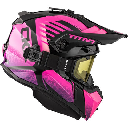 CKX Titan Avid Original Helmet - Trail and Backcountry - Included 210° Goggles