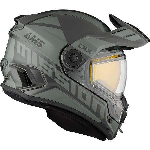 CKX Mission AMS Space Snowmobile Helmet w/ Electric Shield