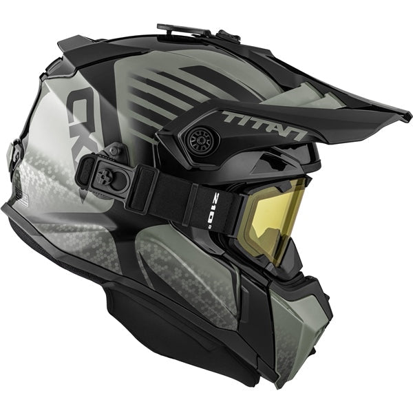 CKX Titan Avid Original Helmet - Trail and Backcountry - Included 210° Goggles