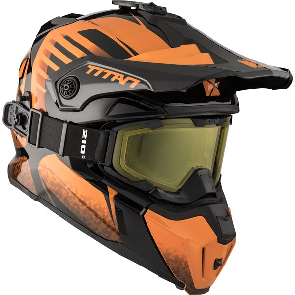 CKX Titan Avid Original Helmet - Trail and Backcountry - Included 210° Goggles