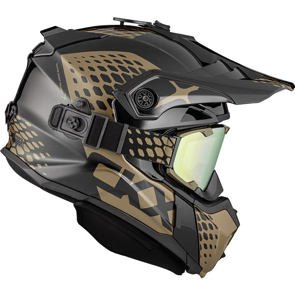 CKX Titan Viper Original Helmet - Trail and Backcountry - Included 210° Goggles