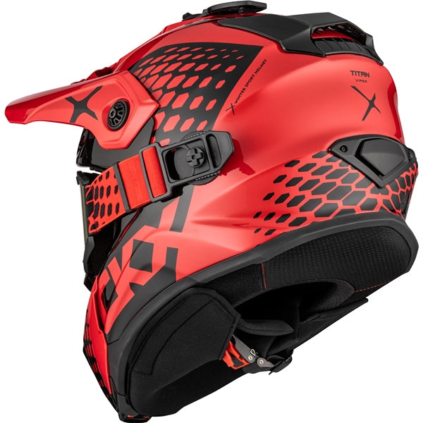 CKX Titan Viper Original Helmet - Trail and Backcountry - Included 210° Goggles