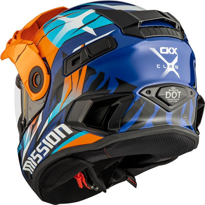 CKX Mission AMS Claw Snowmobile Helmet w/ Electric Shield