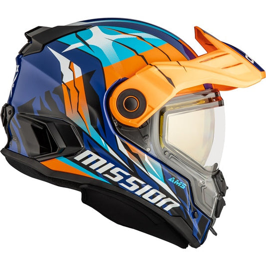 CKX Mission AMS Claw Snowmobile Helmet w/ Electric Shield