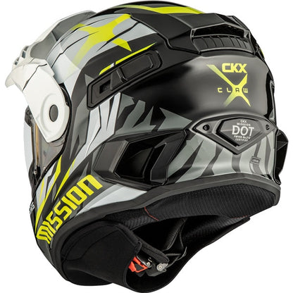 CKX Mission AMS Claw Snowmobile Helmet w/ Electric Shield