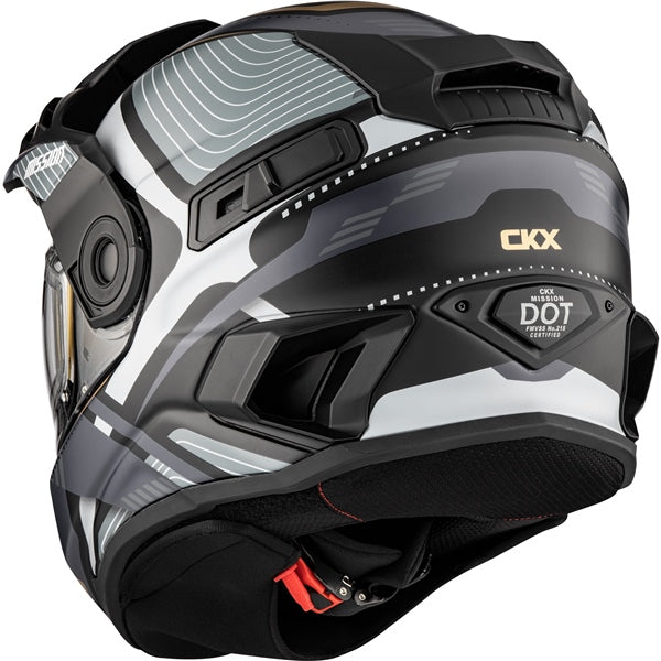 CKX Mission AMS Verve Snowmobile Helmet w/ Electric Shield