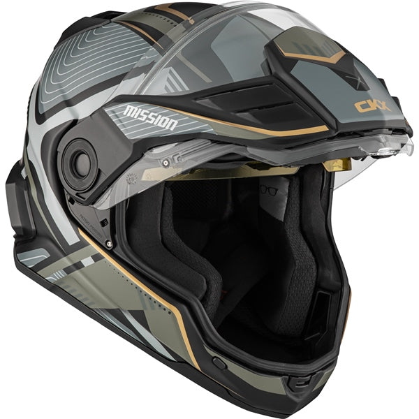 CKX Mission AMS Verve Snowmobile Helmet w/ Electric Shield