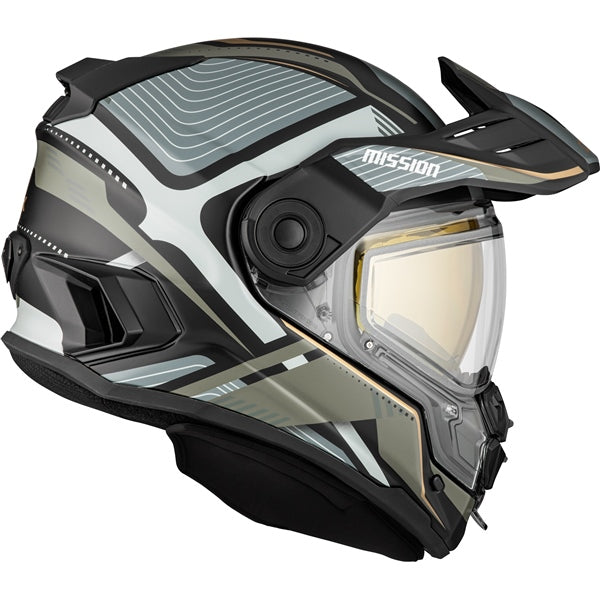 CKX Mission AMS Verve Snowmobile Helmet w/ Electric Shield