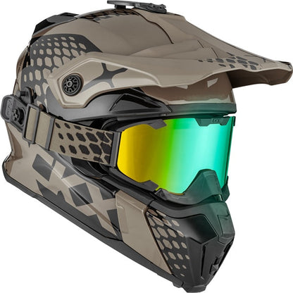 CKX Titan Viper Original Helmet - Trail and Backcountry - Included 210° Goggles