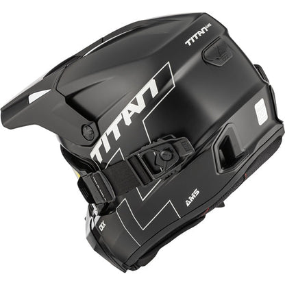 CKX Titan AMS Matte Black Helmet - Included Apex Goggle