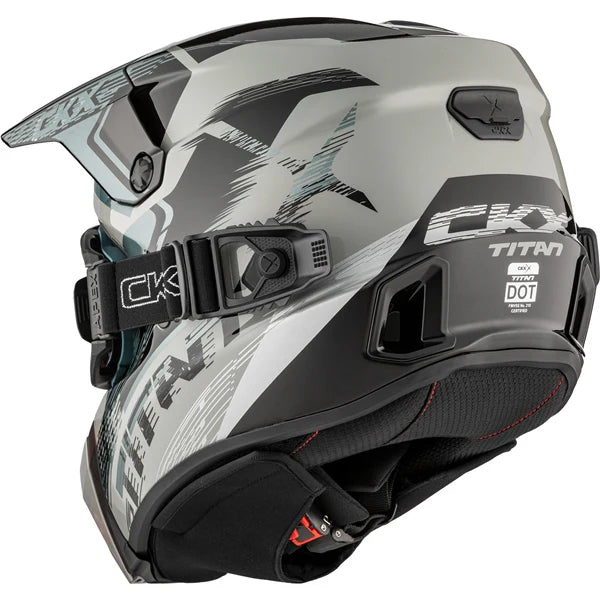 CKX Titan AMS Concordia Helmet - Included Apex Goggle
