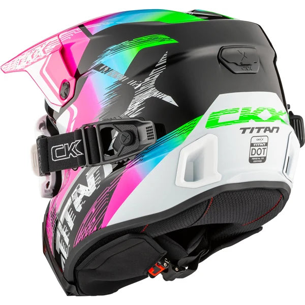 CKX Titan AMS Concordia Helmet - Included Apex Goggle