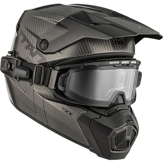 CKX Titan AMS Pro Carbon Fiber  Helmet - Included Electric Apex Photochromic Goggle