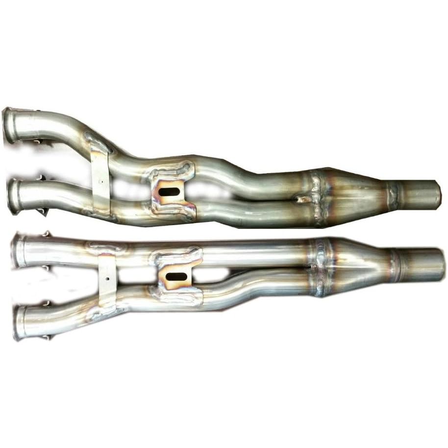 Yamaha 2006-10 Apex / Attak Stainless Steel Exhaust Y-Pipes
