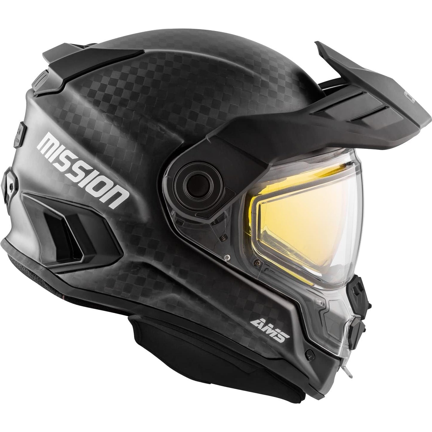 CKX Mission Carbon AMS Electric Helmet