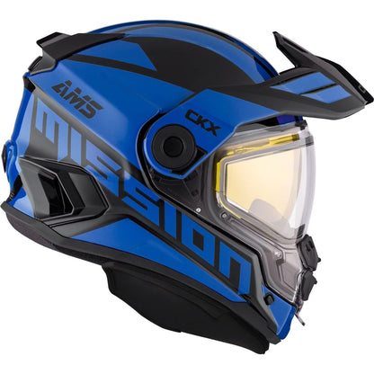 CKX Mission AMS Space Snowmobile Helmet w/ Electric Shield