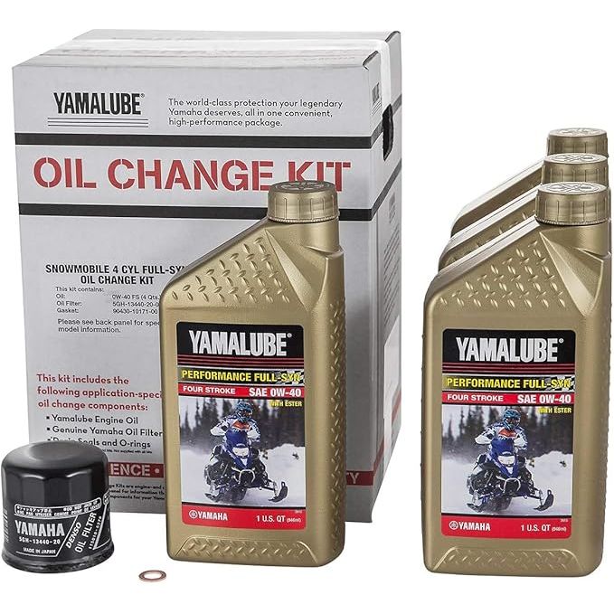 Yamaha Apex / Attak / RX-1 / RX Warrior Full-Synthetic Oil Change Kit