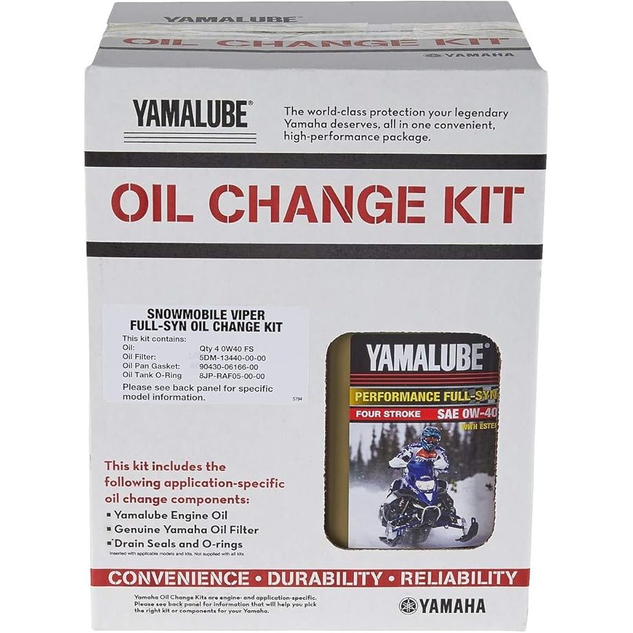 Yamaha Sidewinder / SRX / SR Viper Full-Synthetic Oil Change Kit