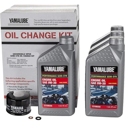 Yamaha Sidewinder / SRX / SR Viper Semi-Synthetic Oil Change Kit