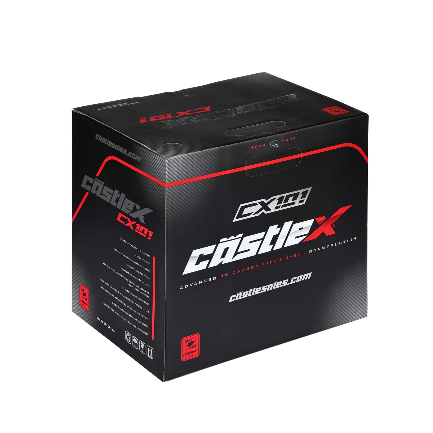 Castle X CX101 Carbon Ascent MX Helmet