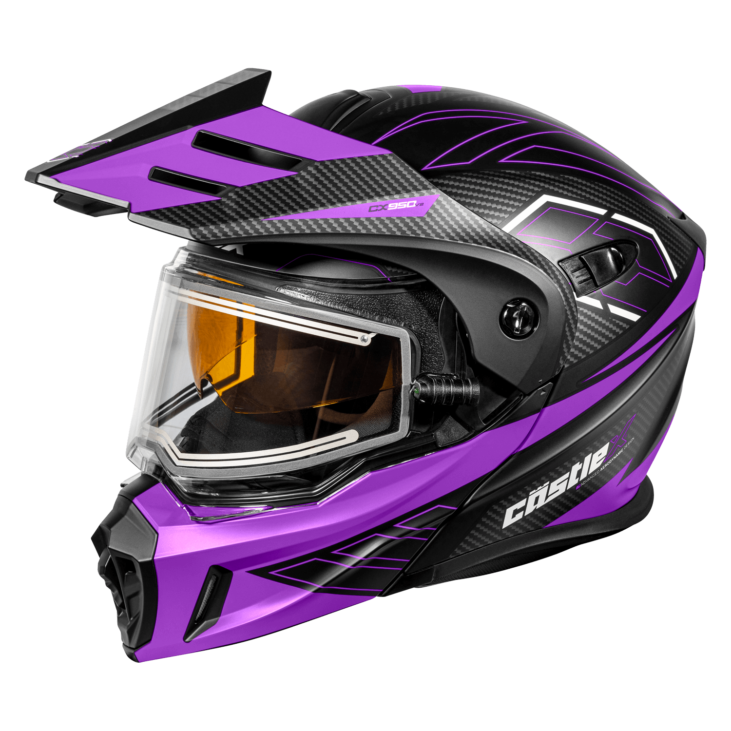 Matte Black - Grape / XL