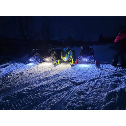 LJE WhiteOut LED Safety Light for 2015+ Polaris Axys/Matryx chassis - LJE-WHTOUT-POL-10