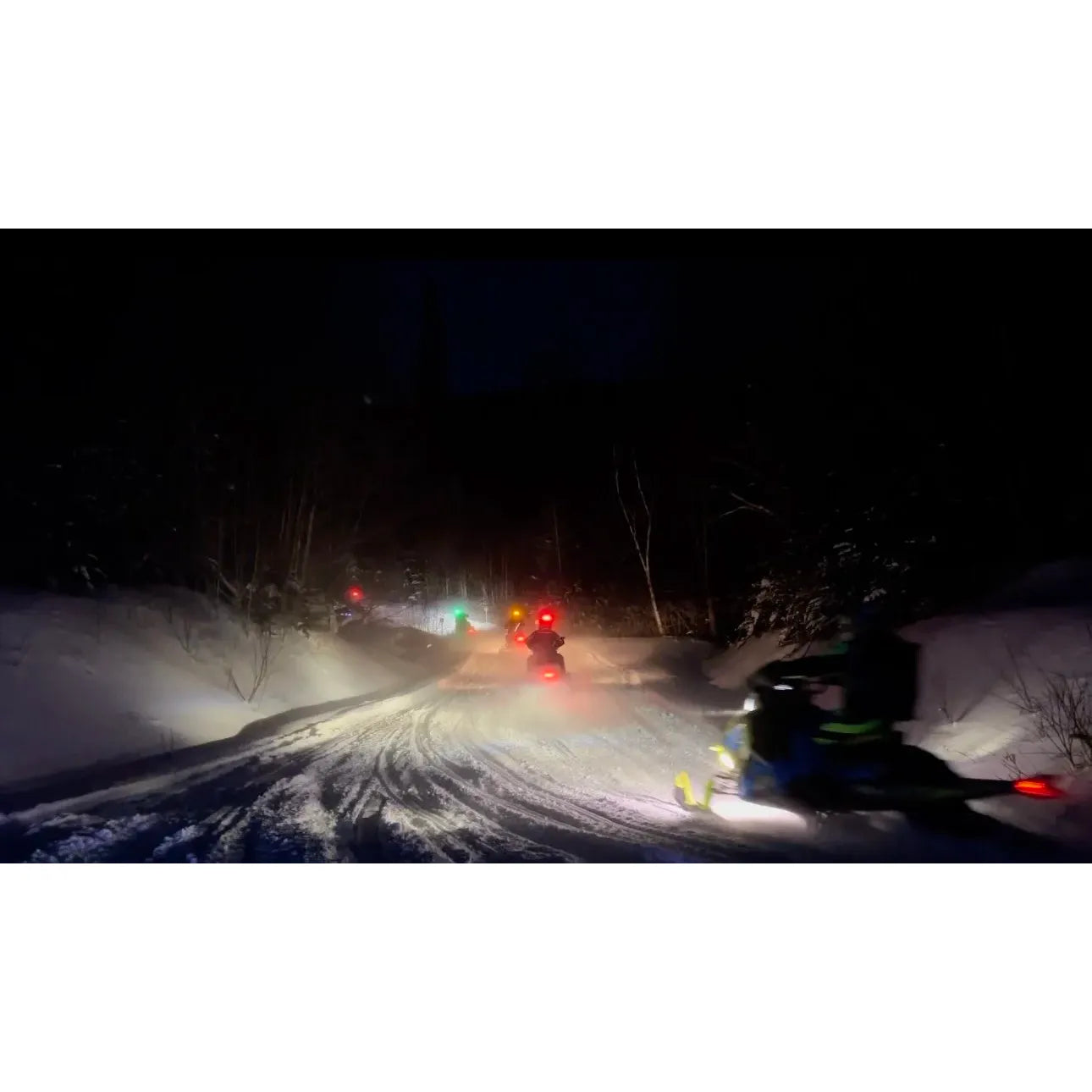 LJE Blizzard Buster - Color Selectable Snowmobile Helmet Safety Light