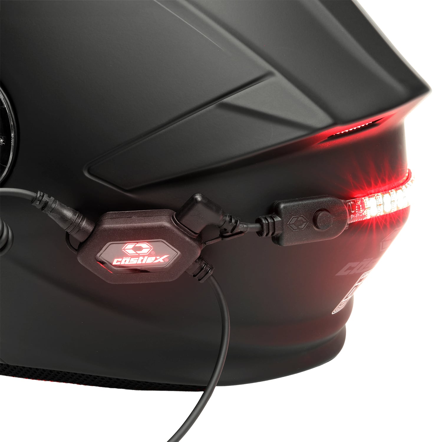 Castle X Illuminator LED Helmet Light Kit – Port Yamaha